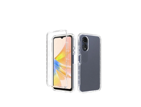 Funda Proteção Frente Verso para Oppo Oppo A18 GIFT4ME Transparente