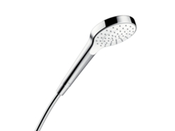 Ducha Manual Hansgrohe Croma Select S 1jet, 26804400, Blanco/cromo