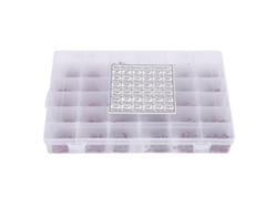 Kit De 3600 Condensadores Cerámicos, 36 Especificaciones, 1pf-100nf, 50v, Con Caja De Clasificación.