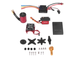 Motor sin escobillas 3100kv ESC 60a Servo 25kg Coche RC 1/10