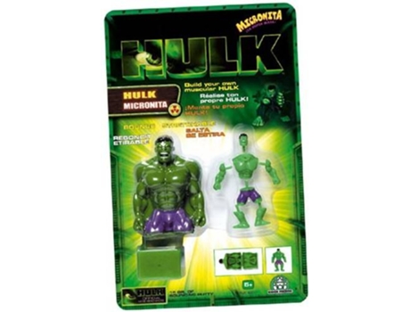 Figura GIOCHI-PREZIOSI Micronita Hulk (Edad Mínima: 5 Años)