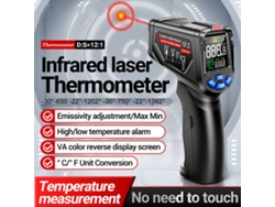 Termómetro Láser Infrarrojo De Alta Precisión Con Alarma De Alta/baja Temperatura Th06