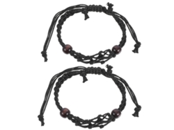 2 soportes ajustables para pulseras de cristal trenzado, tejidos a mano, vacíos, para hacer joyas DIY. Nostalgia88