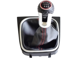 Manual De Piezas Automóviles 5 6 Pomo Palanca Cambios Balonmano Con Funda Para Golf A6 Vi Mk6 Gti Gtd R20