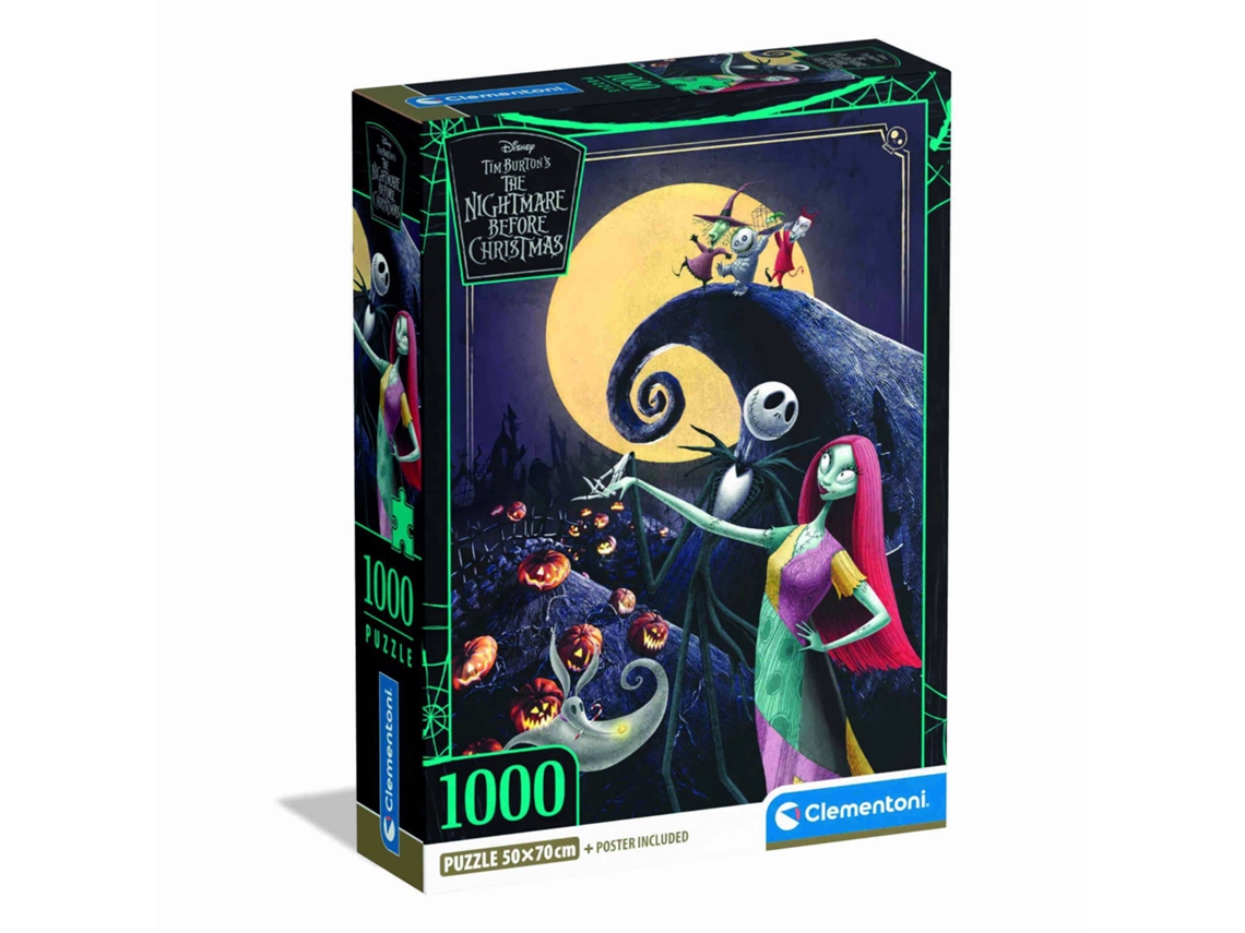 Rompecabezas Disney Pesadilla antes de Navidad de 1000 piezas Clementoni