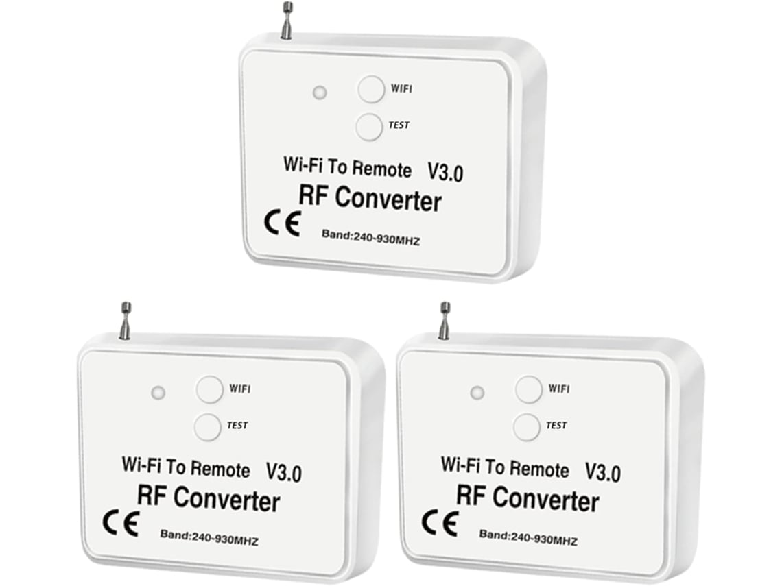 3 Mandos A Distancia Universales Sin Wifi, Convertidor A Rf Para Teléfonos En Lugar De 240-930 Mhz.