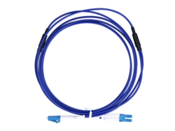 Yncm2026-cable De Fibra Óptica Blindado Mono-modo 2 Núcleos Jumper Lc Upc-lc Upc Azul 3 Metros