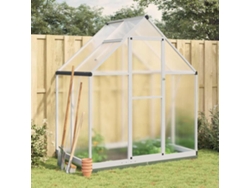 Invernadero con estructura de aluminio plateado (169 x 114 x 202 cm) DKD HOME DECOR
