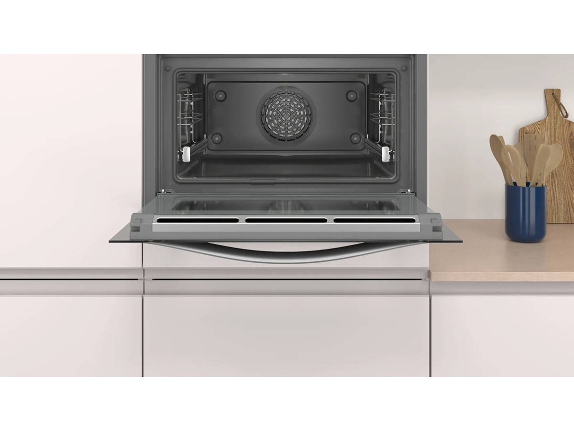 Horno Compacto BALAY 3CB5878A6 (47 L - 59.4 cm - Hidro y Pirolítico - Gris)