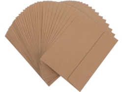 50 Sobres Autoadhesivos De Papel Kraft Marrón, Estilo Occidental, Para Tarjetas De Invitación