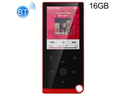 Reproductor de audio deportivo CSYY E05, MP4/MP3, 16 GB, Bluetooth (rojo)