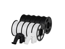 Filamento para impresora 3D, resistencia mejorada, diseño de bobinado limpio, PLA mate 5bk 5wt OEM
