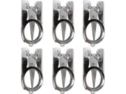 MEOIRUERY Compañero de viaje: Tijeras plegables portátiles, cortador de manualidades con diseño plegable para un almacenamiento seguro, hoja afilada multiusos p