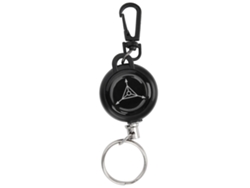 Accesorio Retráctil De Acero Para Pesca Con Mosca, Con Clip De Seguridad.