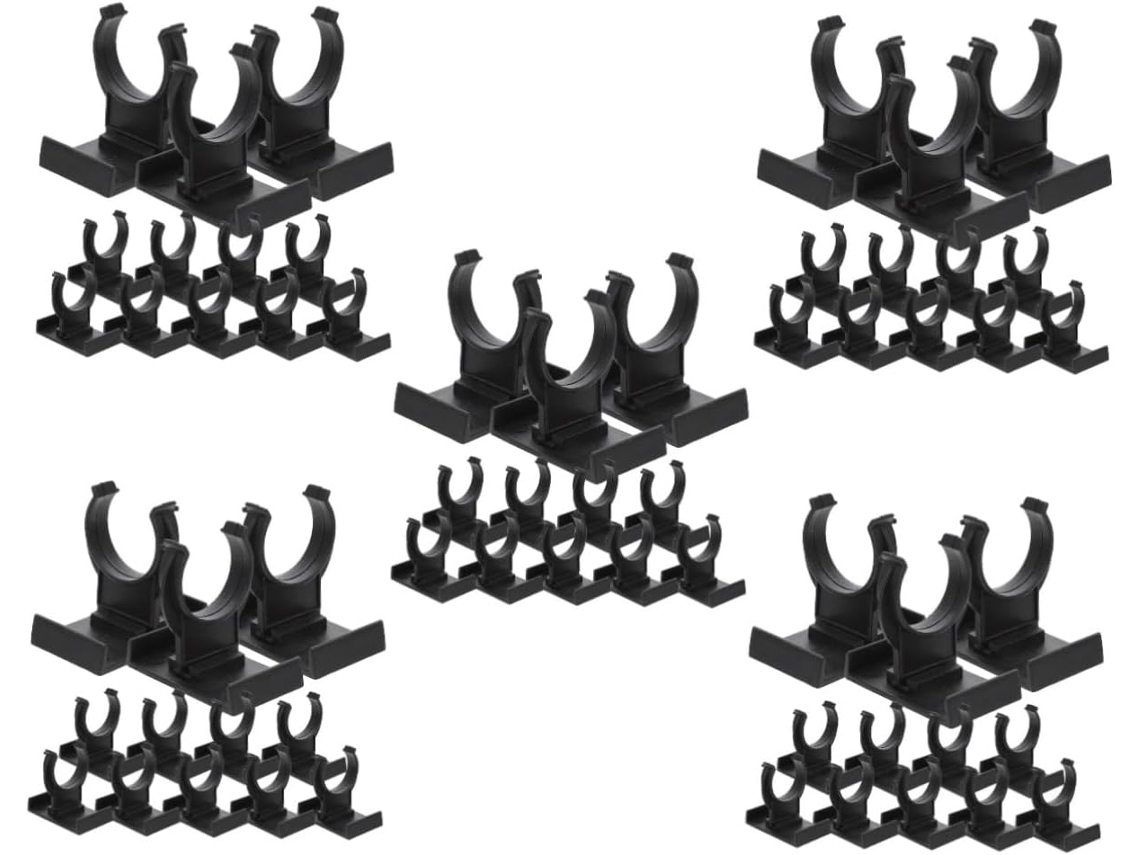 100 Piezas De Clips Ajustables Para Zócalos Para Gabinetes Y Accesorios De Muebles Con