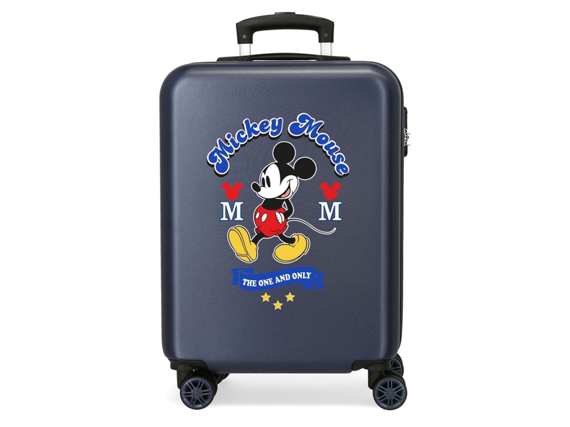 Maleta de Cabina DISNEY Mickey The One 55cm Rígida Azul