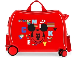 Mala de Viaje DISNEY Mickey Shape Shifter (Rojo - 50 x 38 x 20 cm)