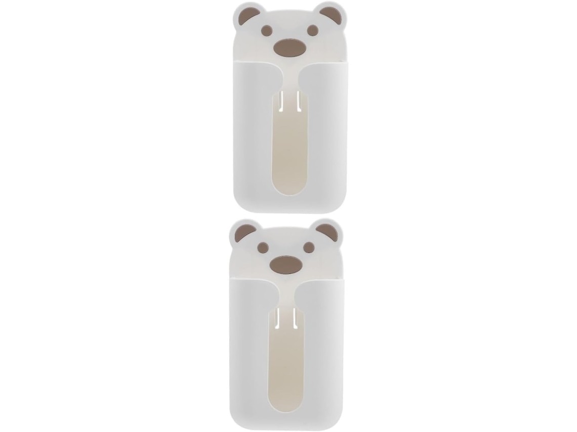 Juego de 2 piezas: Portarrollos de papel higiénico de pared, dispensador de papel higiénico, toallero de pared y portarollos Slowmoose.