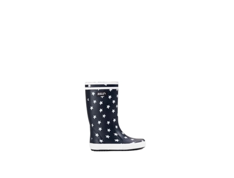 Botas de Niños AIGLE Lluvia Lolly Pop Azul (34)