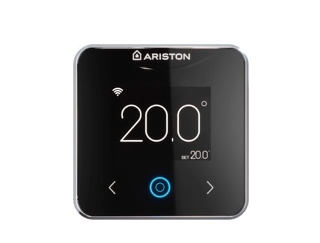 Termostato inteligente wifi, ARISTON, Cube S Net Negro, Conexión por cable