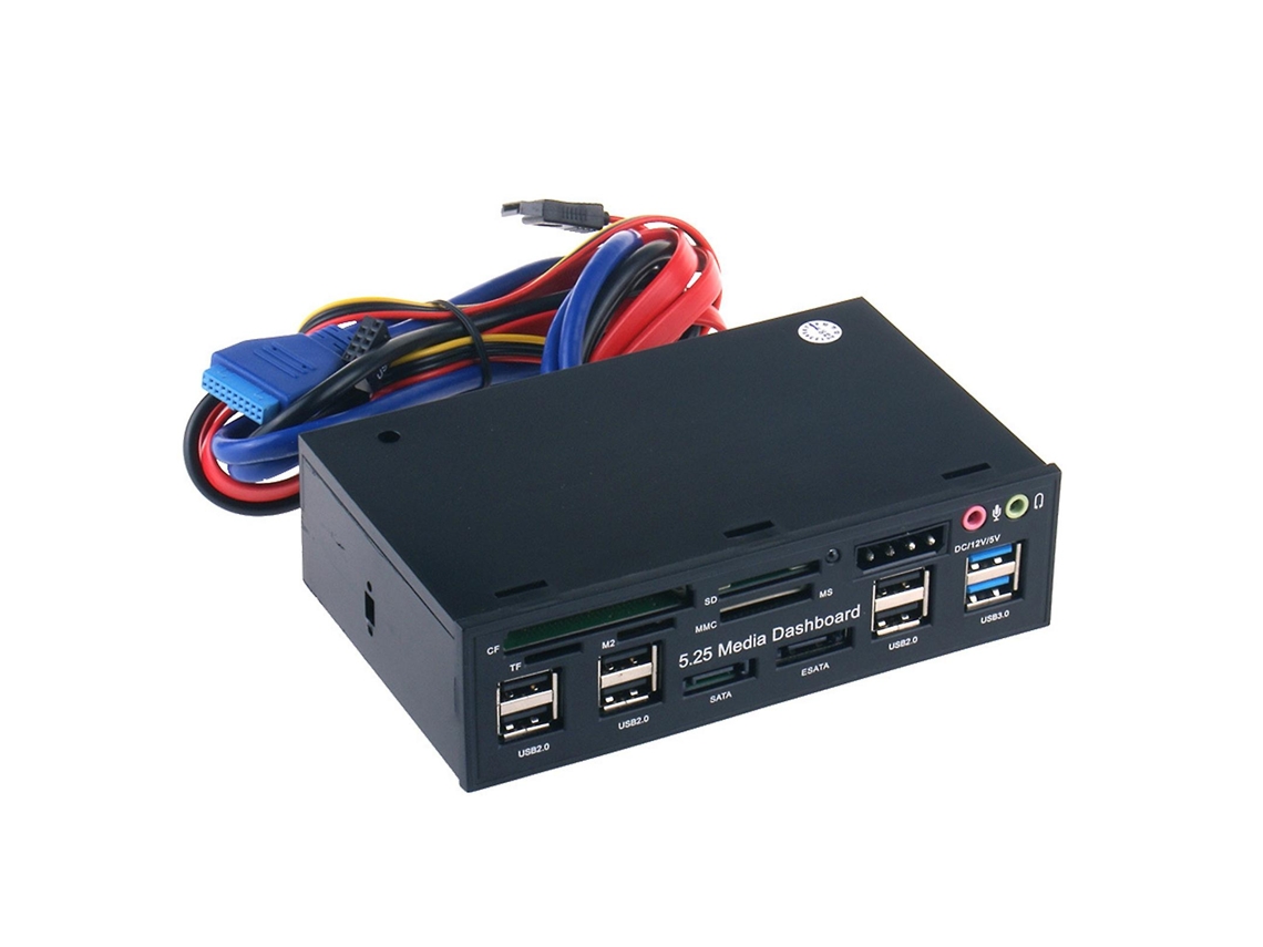 Lector de tarjetas interno multifunción USB 2.0/3.0 Ms/tf/cf/sd/m2 para computadora PC ALLINLESS