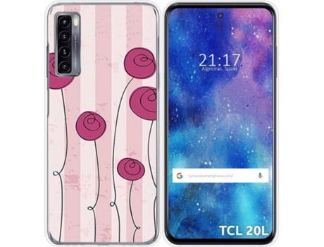 Carcasa TCL 20L / 20L+ TUMUNDOSMARTPHONE Flores Vintage Multicolor