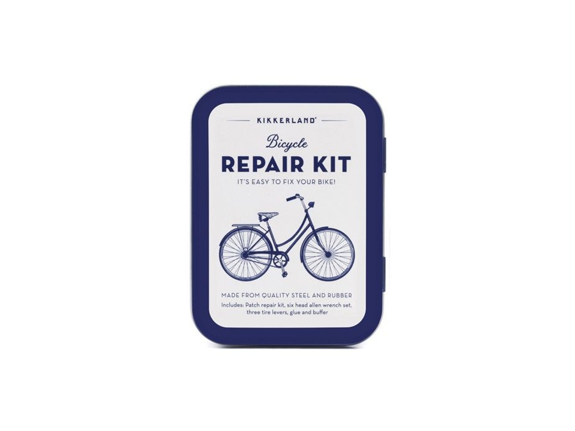 Kit de reparación de bicicletas de lujo KIKKERLAND