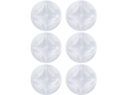 2026altiro-12 Protectores De Pared Para Puertas, Autoadhesivos, Silenciosos, De Gel Absorbente De Impactos, Reutilizables.