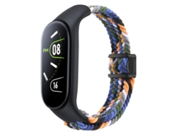 Funda para Xiaomi Mi Band 7/6/5/4/3 - Cierre magnético - Correa trenzada integrada