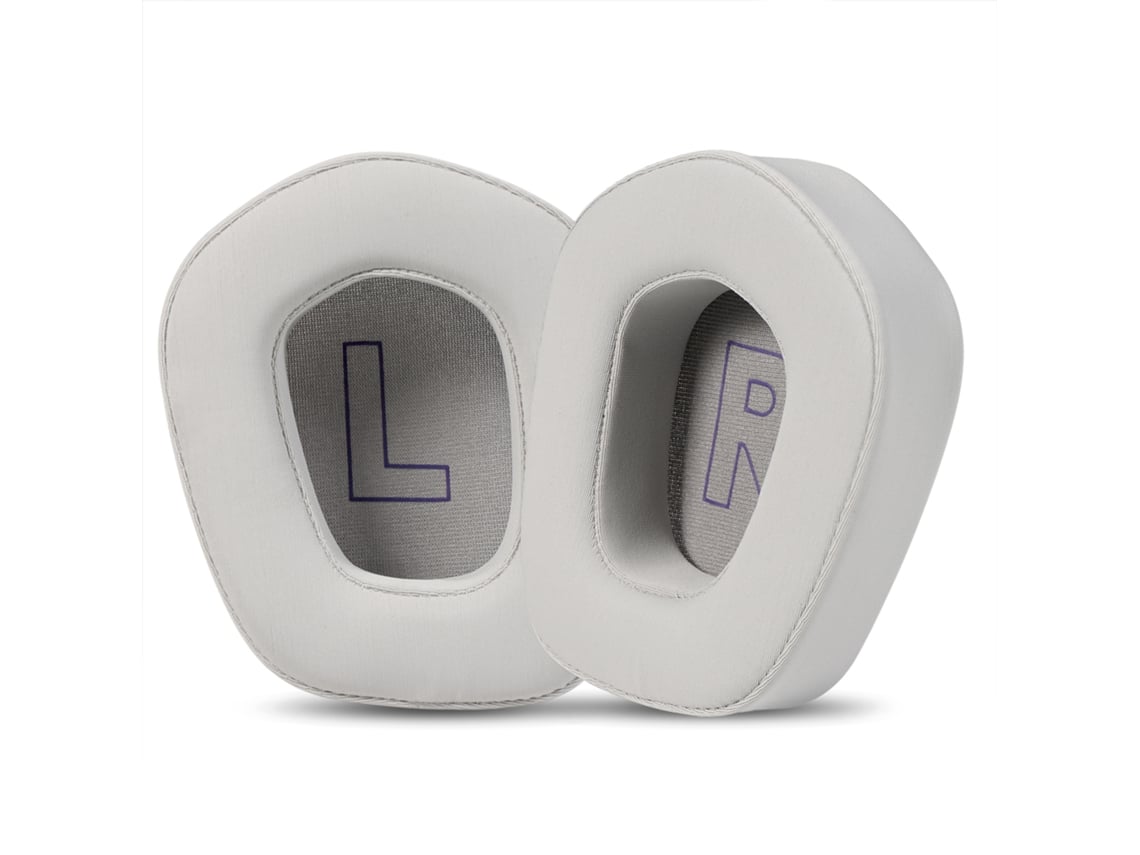 Almohadillas de espuma suave con gel refrigerante para auriculares Logitech G733 - Gris