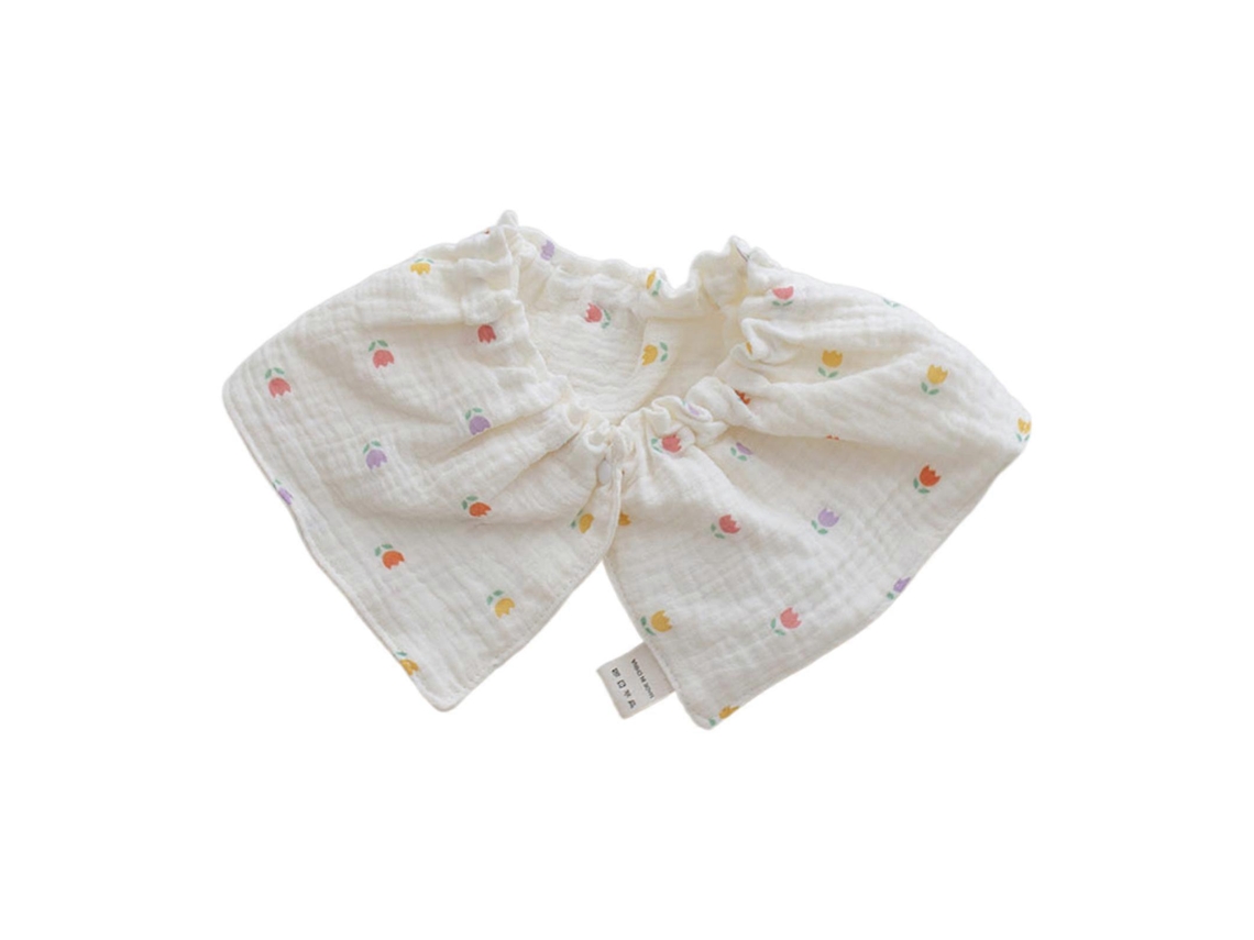 Baberos de gasa de algodón para recién nacidos, baberos unisex para bebés, baberos para recién nacidos con estampados adorables, baberos