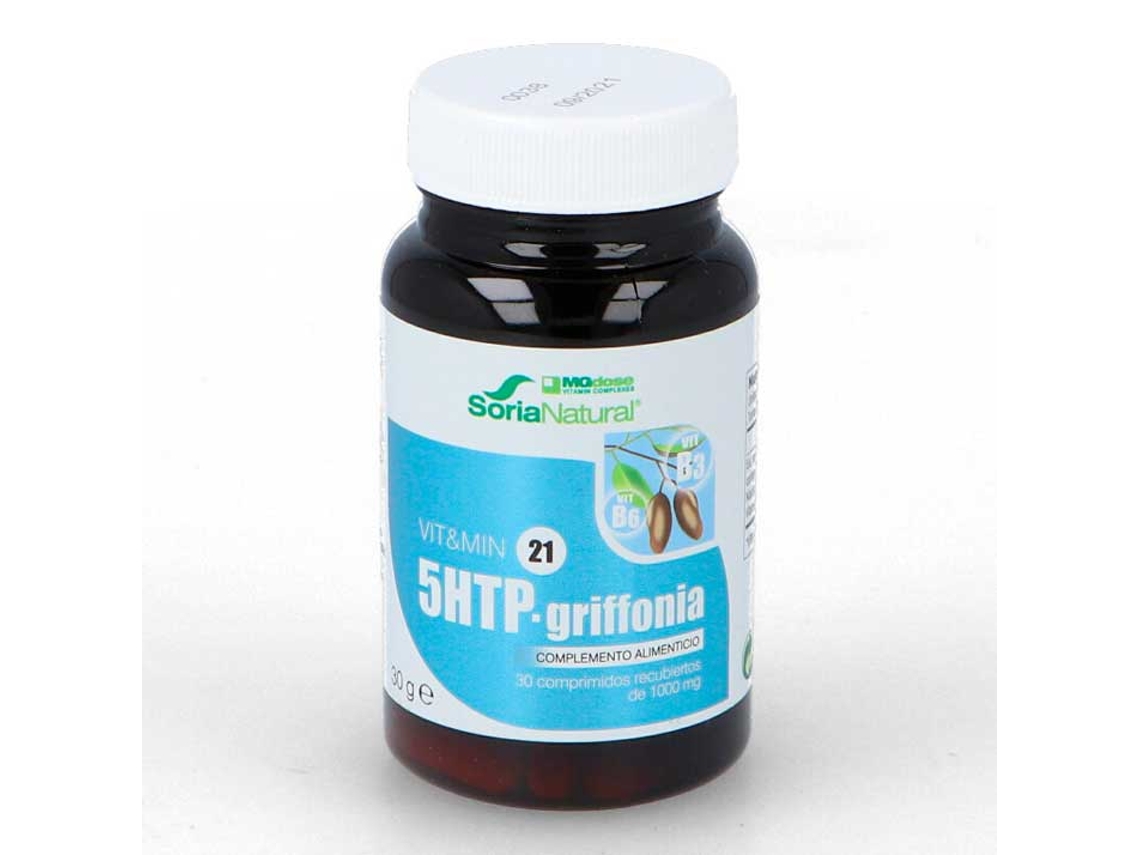 Complemento Alimentar MGDOSE Griffonia+B3+B6 (1000 Mg - 30 Comprimidos)
