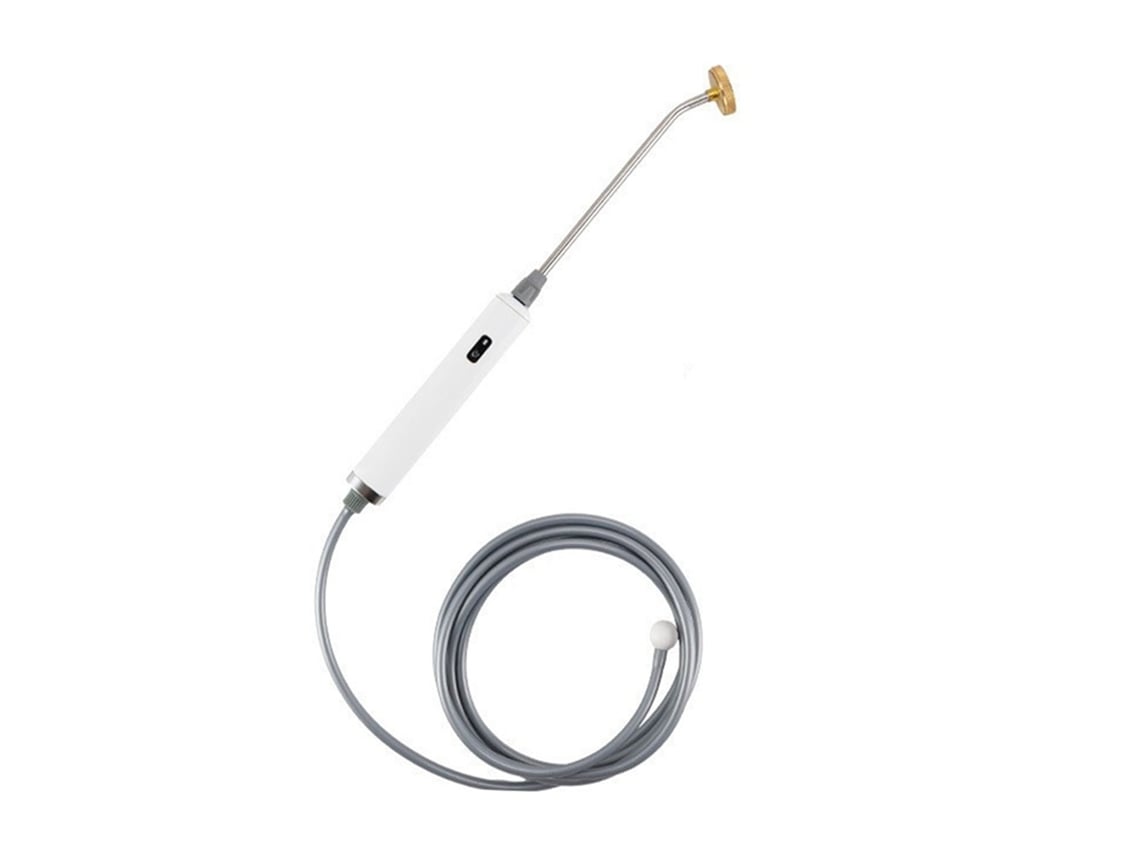 Manguera Eléctrica Para Riego De Jardín De 3 Metros, Varilla De Riego De 28 A 48 Cm, 3 Modos De Riego, Acero Inoxidable.