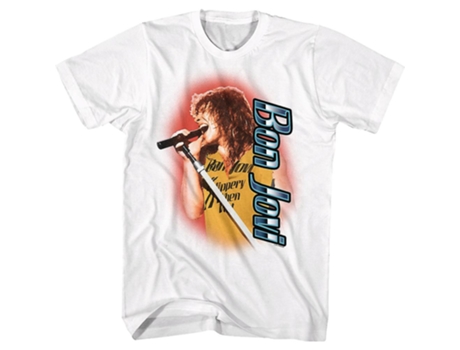 Camiseta ROCKINSTONE Jon Bon Jovi (L)