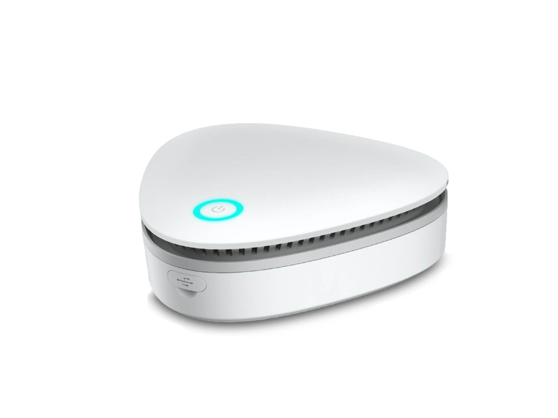 Eliminador De Olores A Humo, Minipurificador De Olores Definitivo Para El Hogar, El Coche, El Refrigerador Y El Zapatero (blanco)