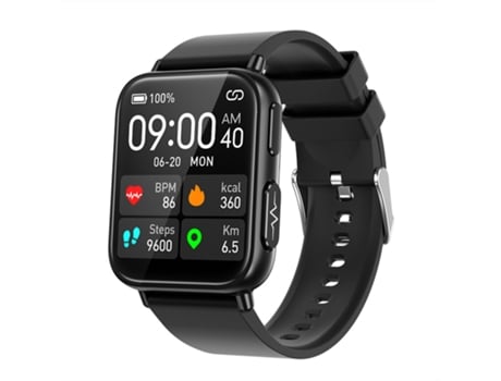Reloj Inteligente, Pantalla de 1,91 pulgadas, IP68 resistente al agua, Negro VEANXIN