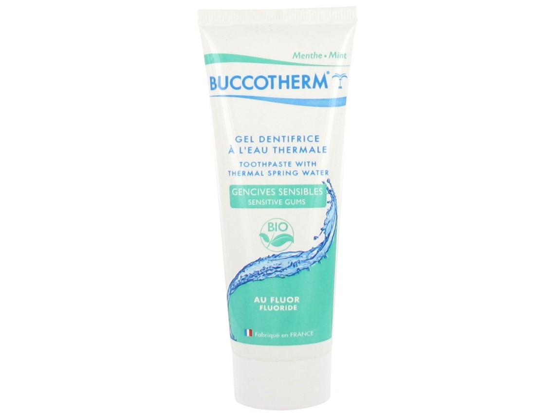 Pasta Dentifrica Orgánico Con Flúor para Encías Sensibles 75 Ml BUCCOTHERM