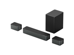 Kit de barra de sonido Ultimea Poseidon M4t 5.1 Dolby Atmos, potencia de subwoofer de 450 W, nivel de sonido envolvente ajustable