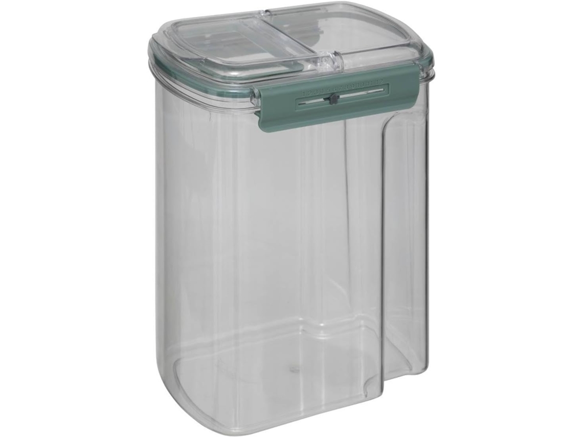 Recipiente rectangular doble 'Neo' 3,5L PET FIVE