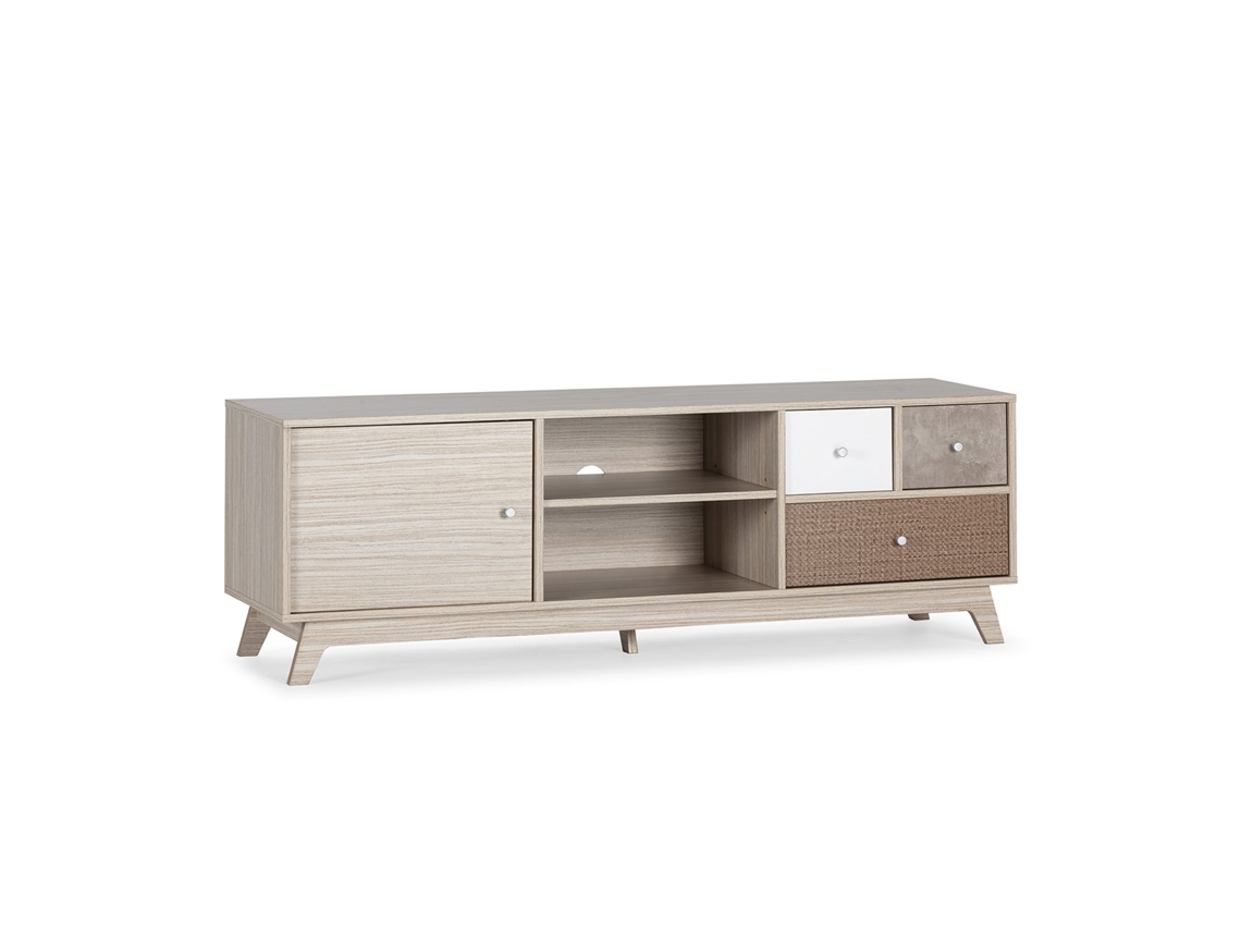 Mueble TV Maia 1 puerta y 3 cajones multicolor VS VENTA-STOCK