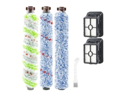 Kit de cepillo giratorio con filtro HEPA. Compatible con Bissell Crosswave 1785, 2303 y 2305.