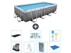 Bestway Piscina Bestway Power Steel Retangular - 549x274x122 Cm - 8-peças S599