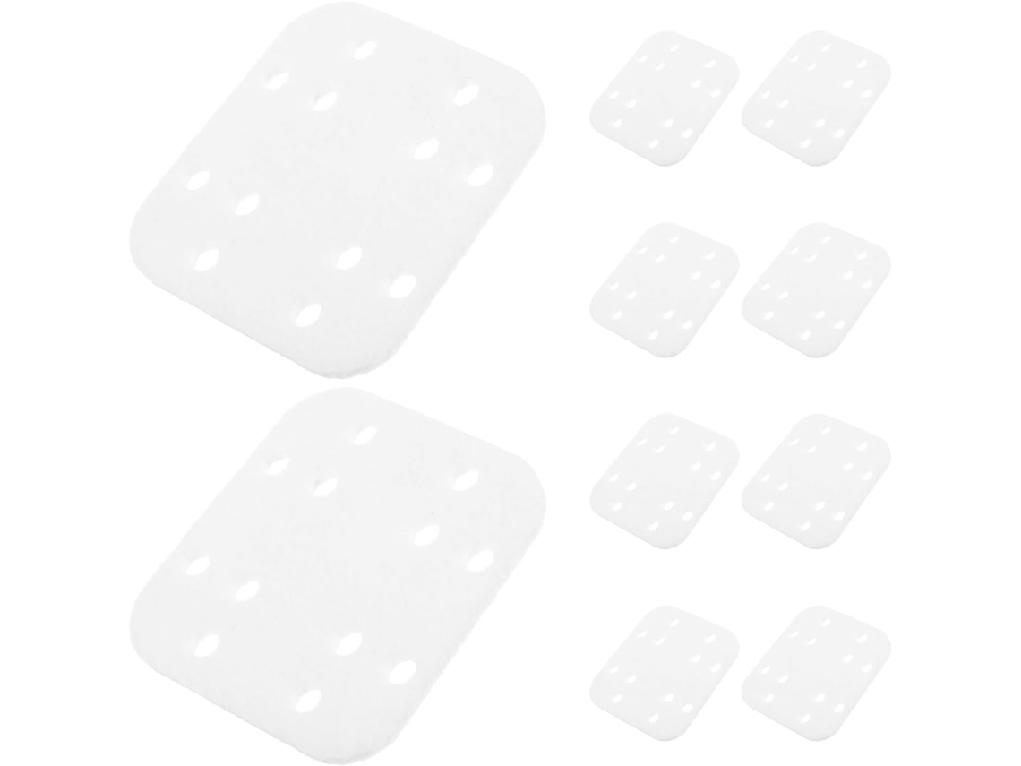 10 Almohadillas Reutilizables De Diseño Cuadrado Para Humidificador Y Aromaterapia, 10 Filtros Pequeños.