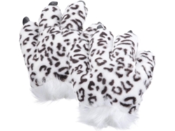 Guantes De Peluche Con Forma De Garra De Animal Para Invierno, Suaves Y Cálidos, Ideales Para Cosplay.