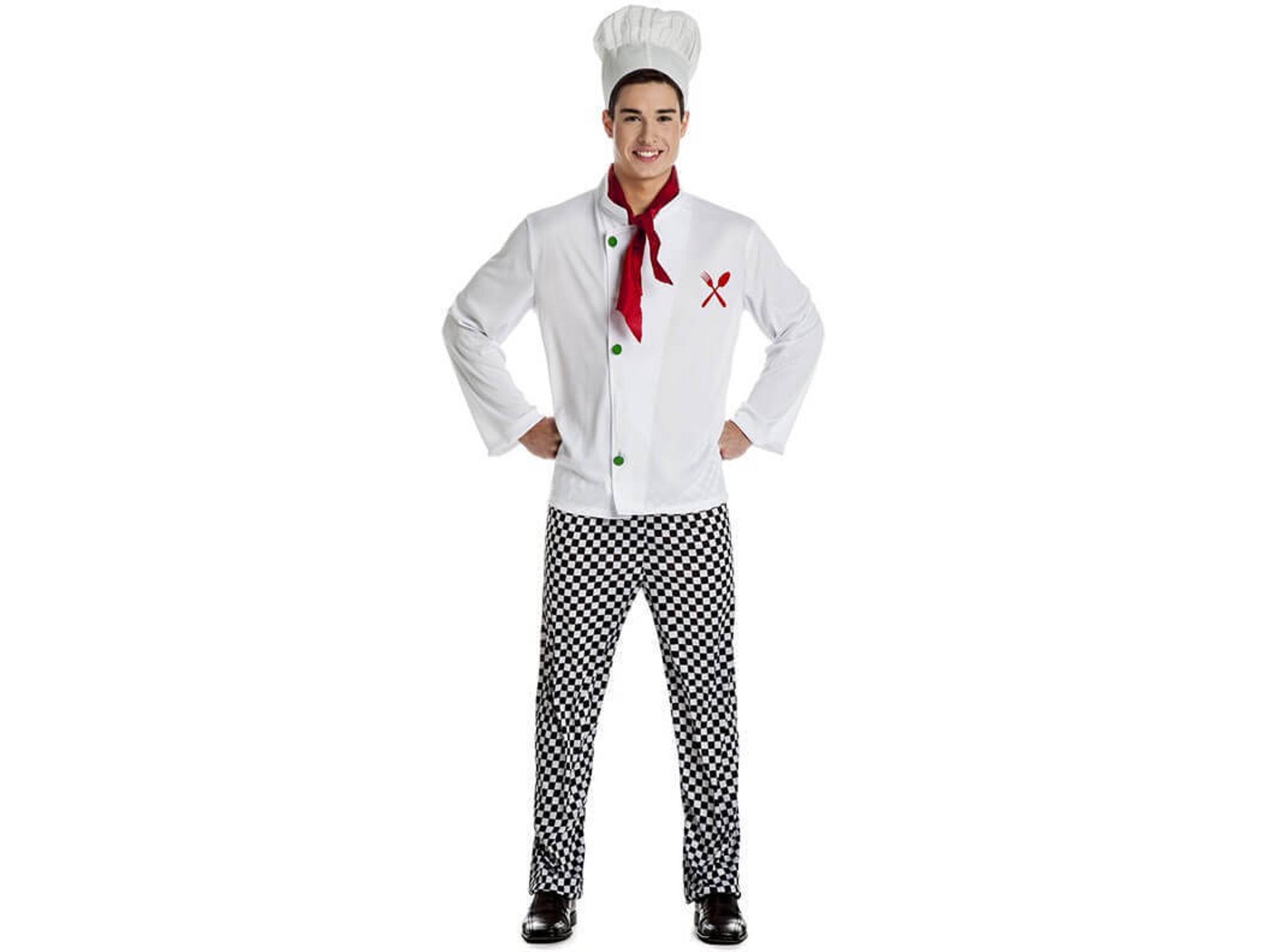 Disfraz de Hombre DISFRAZZES Cocinero Chef (Talla: M/L)