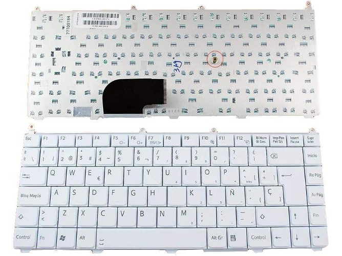 Teclado Portátil Sony Vaio Vgn-Fe Vgn-Fe11Sr Vgn-Fe21B Vgn-Fe21H Vgn-Fe21Hr