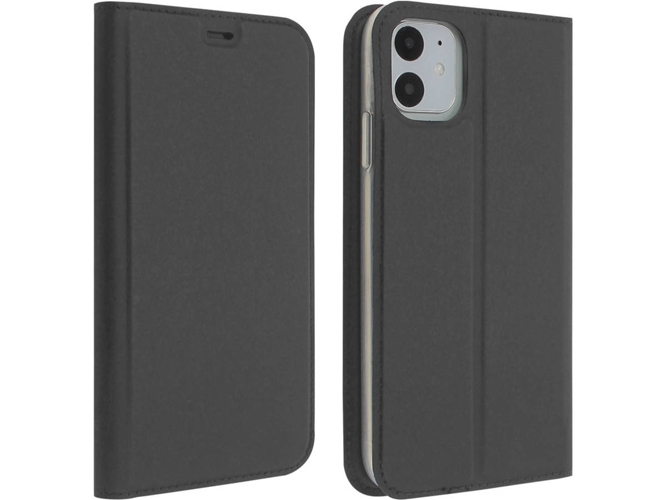 Funda iPhone 11 AVIZAR Wallet Gris