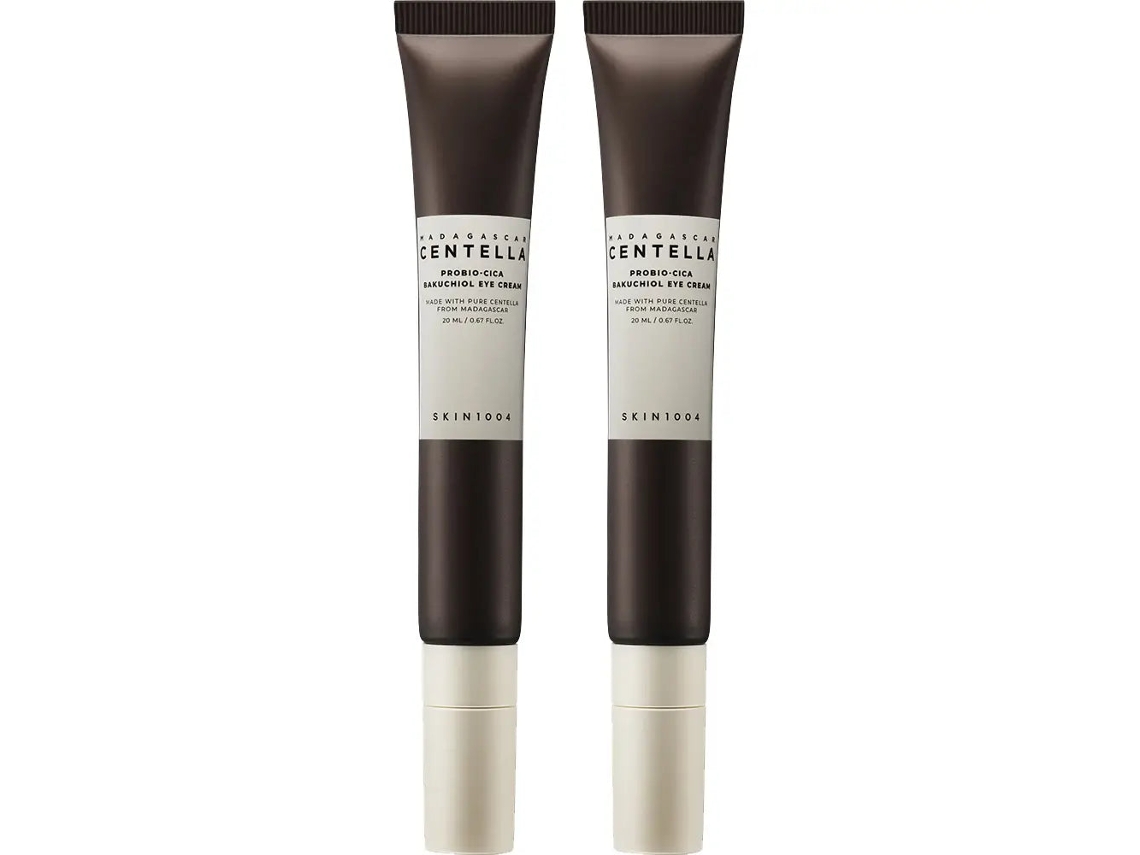 Crema De Ojos Anti-envejecimiento Skin1004 Madagascar Centella Probio-cica Bakuchiol, 20 Ml, Pack De 2.