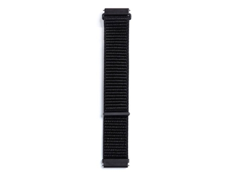 Pulsera Reloj Universal de 20mm SAMSUNG de Nylon - Negro