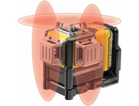 Láser Autonivelante de Líneas En Cruz DEWALT 3x 360º 10,8V